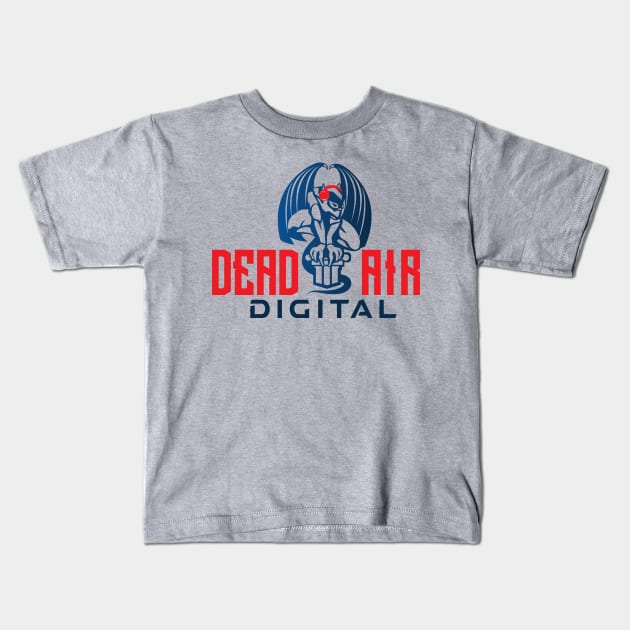 Dead Air Digital Main Logo Kids T-Shirt by Dead Air Digital